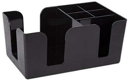 Olympia 6674 Kristallon Bar Caddy - 240x150x105mm, Black