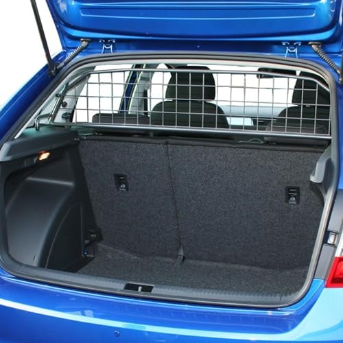 Travall Hundegitter für Skoda Rapid 2012-2019, fahrzeugspezifisches Trenngitter für den Kofferraum aus Stahl, passgenau für sicheren Hundetransport