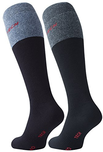 Cotton Prime Herren Thermo Kniestrümpfe (2 oder 4 Paar) Winter Vollfrottee Strümpfe