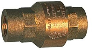 RIEGLER 103869-227.32 Clapet anti-retour en laiton Rp 1/2, 20-50 mbar, 1 pièce