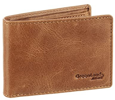 Greenland Nature Light Geldbörse Leder 10 cm