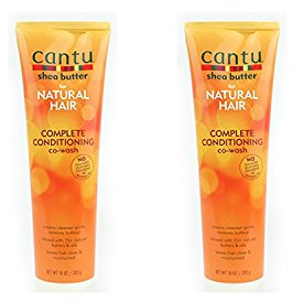 Cantu Natural Hair Complete Conditioning Co-Wash 10oz Tube (2 Pack) by Cantu