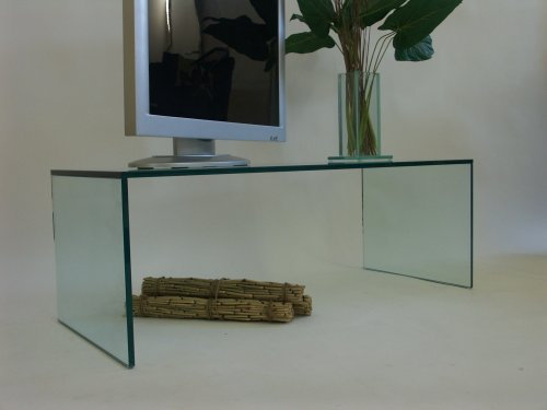Glas Tisch Konsole BASIC 58/65/80/100 cm & verschiedene Höhen