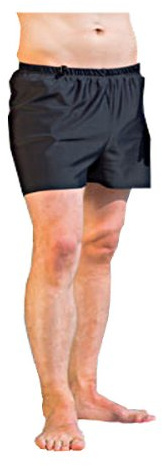 Suprima – Pantaloncini da nuoto per uomo – Nero – con fascia sicurezza Slip – Taglie 8 – 1 pezzo