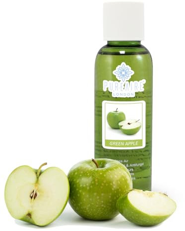 PureAire Essential Oil Blend Green Apple 100ml Essential Oils for Diffusers for Home Aroma Essence for Diffusers Air Purifiers Aromatherapy Relaxation Botanical Extracts Water Soluble Fragrance