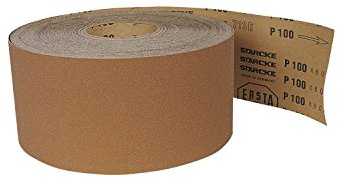 STARCKE Schwingschleifpapier breite 115 mm, Korn 100 1Rolle=50 m, 967925