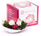 Rosen-Te-Amo | regalo festa della mamma | bouquet rose stabilizzate vere profumate in elegante vaso in ceramica | scatola dal design raffinato || Composizioni artigianali rosa eterna| regalo donna