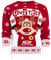 New Men's Santa Elf Christmas Jumper Sizes S M L XL (M, Red White United)