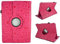 Theoutlettablet® Funda de diseño Original Rosa Fucsia con Dibujos y función Giratoria para Tablet Spc Dark Glee 10.1 / Blink 10.1