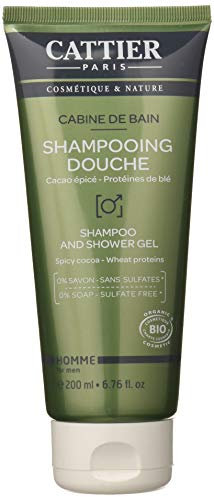 Cattier Gel douche Cabine de bain homme 200ml