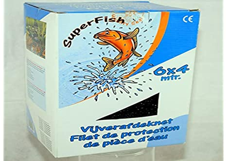 Superfish Pond Cover Net With 14 Pegs 6x4m