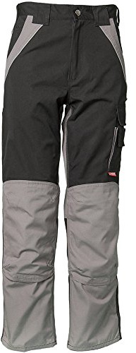Planam 2510027 Plaline Bundhose, Schwarz/Zink, Größe 27