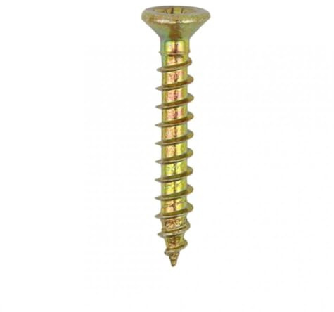 TIMCO PZ1 ZYP Classic Hinge Screws - 3.0 x 20 - Gold - Box of 200