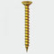 TIMCO PZ1 ZYP Classic Hinge Screws - 3.0 x 20 - Gold - Box of 200