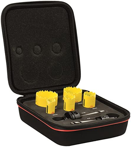 Starrett kdc05021 HSAW Coffret scie cloche pour électriciens (7 pièces)