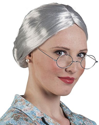 Boland 86180 Erwachsenenperücke Granny, One Size