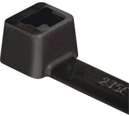 HellermannTyton 111-04950 T50R-PA66HS-BK Kabelbinder 200 mm 4.60 mm Schwarz 100 St.