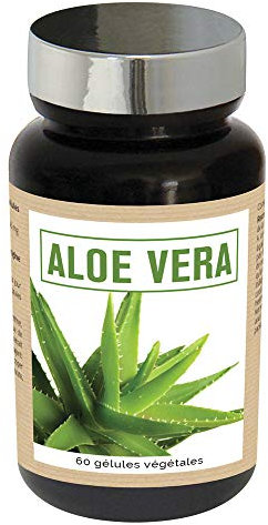 NUTRI EXPERT - Aloe Vera - Favorise le Confort Digestif - 100% Extrait de Suc d'Aloe Vera - Soutient la Santé Gastro-intestinale - Sans Gluten ni Allergène - Vegan - Actif breveté