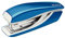 Leitz Mini-Heftgerät, 10 Blatt Tacker mit 1000 Heftklammern, Hefter aus Metall mit Kunststoffelementen, WOW Serie, Blau, 55281036
