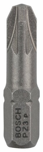 BOSCH Schrauberbit Extra-Hart, PZ 3, 25 mm, 25-er Pack, 2607001564