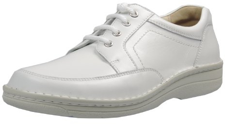 Berkemann Frieder, Herren Derby Schnürhalbschuhe - Weiß (weiß 101), 42 2/3 EU (8.5 Herren UK)