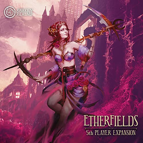 Awaken Realms | Etherfields: 5th Player | Cooperative Board Game Expansion | Ages 14+ | 1-4 Players | 90-180 Minutes Playing Time