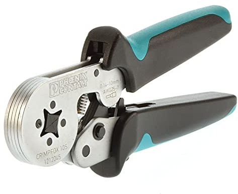 Phoenix Contact 1212045 CRIMPFOX 10S Crimpzange, 0.14mm² - 10mm² Querschnitt, Schwarz