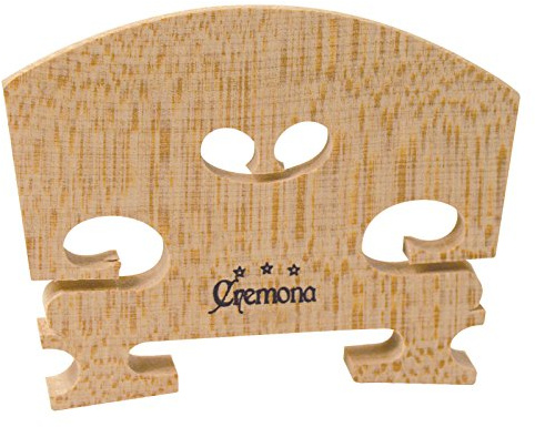Cremona VP-203V-M 3-Star Viola Bridge - cream