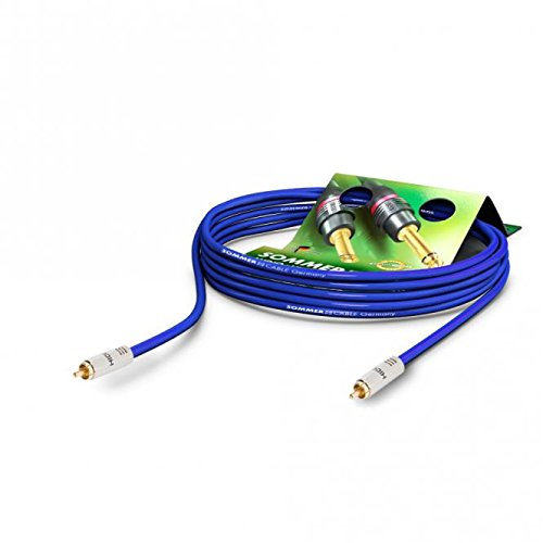 SommerCable SC-Vector 0.8/3.7 S/PDIF 75 Ohms, Cinch HI-CM12/Cinch HI-CM12 HICON (9m)