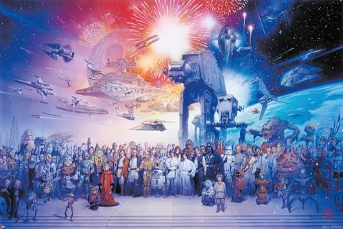 Star Wars Close Up Poster Cast (91,5cm x 61cm)