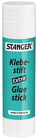 Stanger Klebestift Extra 40g - Lösungsmittelfreier & sicherer Klebestift - Ideal für Pappe und Papier