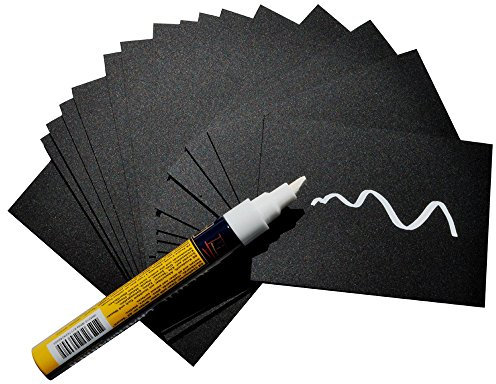 Schilderset/Preisschilder Set inkl. 20 x A8 Schilder + 1 Kreideschreiber 5 mm