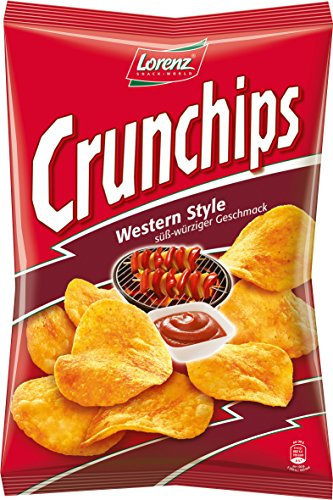 Lorenz Snack World Crunchips Western Style 8er Pack (8 x 175 g)