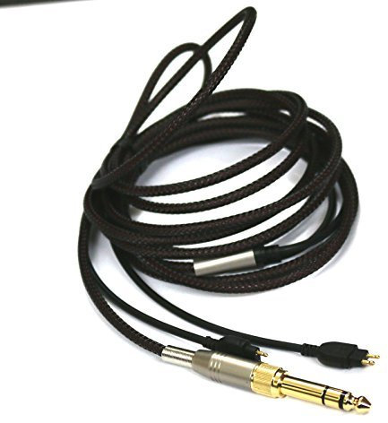 NewFantasia Replacement Audio Upgrade Cable for Sennheiser HD650, HD600, HD580, HD660S, Massdrop HD6XX Headphones 3meters/9.9feet