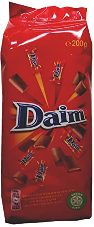 Daim Minis, Butter-Mandel-Karamell in Milchschokolade - 200g - 4x