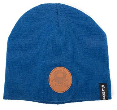 Uncharted 4 Mütze Skull Logo, blau