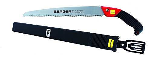 Berger Astsäge 64750 mit auswechselbarem Sägeblatt inklusive Schutzköcher, Länge: 30 cm