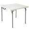 LIFETIME 92103 Mesa Plegable portátil Cuadrada Mesa Plegable Camping, 86x86x73,5cm Peso 8Kg, Duradera, Resistente y Ligera Capacidad 4 Personas Incorpora asa para fácil Transporte
