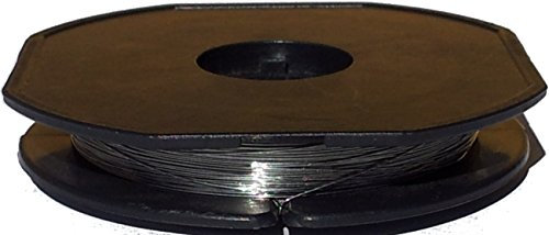 25 Meter Nichrom Nickel-Chrom Heizdraht Ø 0,20mm - AWG 32 (Grundpreis: EUR 0,22/m) Heizleiterdraht - Widerstandsdraht - resistance heating wire 0.008