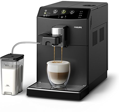 Philips HD8829/01 3000 Serie Kaffeevollautomat, Cappuccino auf Knopfdruck, schwarz