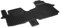 AZUGA Hohe Gummi Fußmatte passend für Opel Vivaro B ab 8/2014-2019/Renault Trafic ab 9/2014 mit Doppelsitzbank AZ10300258