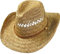Harrys-Collection Chapeau Texas avec mentonnière, naturel, M