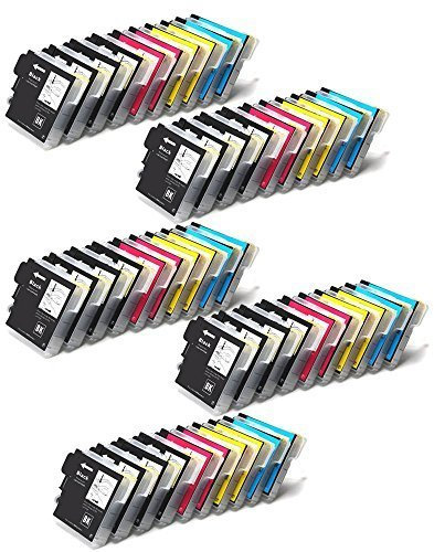 (50er Set, Brother LC-985 Patrone) • Kompatibel Druckerpatrone für Brother LC-985 • DCP MFC J 125 315 515 220...