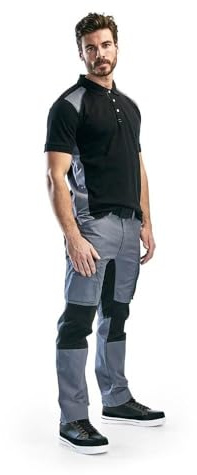 Blåkläder 14591845 Diensthose Stretch, Grau / Schwarz, C60
