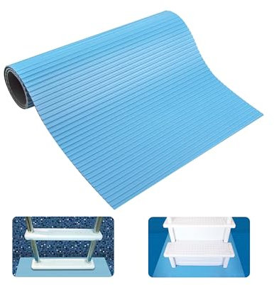 Swimline Hydrotools Leiterschutzmatte für oberirdische Pools, 114,4 x 127,7 cm. Sorgt für Sicherheit und Stabilität unter Leitern und Stufen. Hochwertiges, langlebiges Material