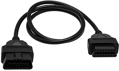 Adapter Universe OBD 2 II Verlängerung Kabel Stecker auf Buchse 1 Meter 16 Pin Diagnose Interface