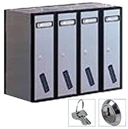 SILMEC CASELLARIO VERT 4P ALL SILVER 31-504 SILMEC