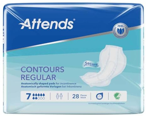 ATTENDS Contours Regular 7 Vorlage 28 St