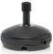Concept4u Parasol Base 7 Litre Garden Parasol Base Water & Sand Fillable Plastic Heavy Duty Umbrella Stand Holder Round Perfect for Outdoor Decor Garden Patio ((Black)