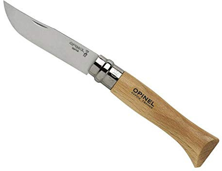 Opinel - OPINEL - Couteau lame inox n° 7 - Avec bague de sécurité